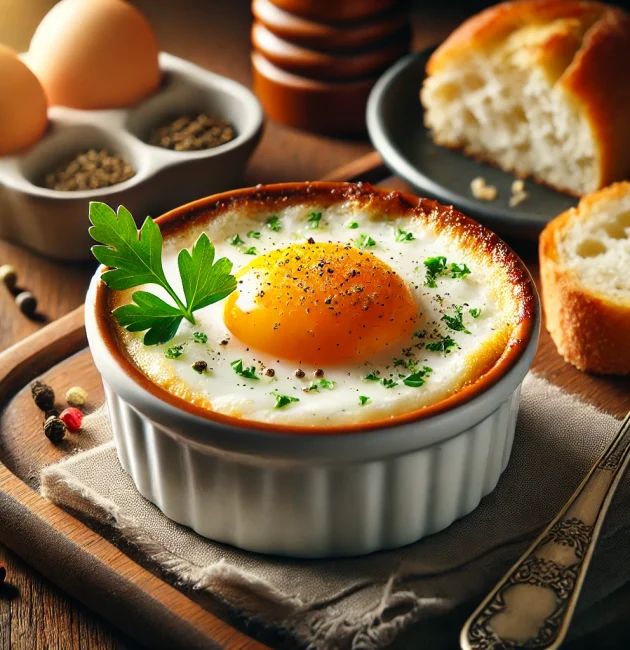Œufs Cocotte Express - Vagabondages Culinaires