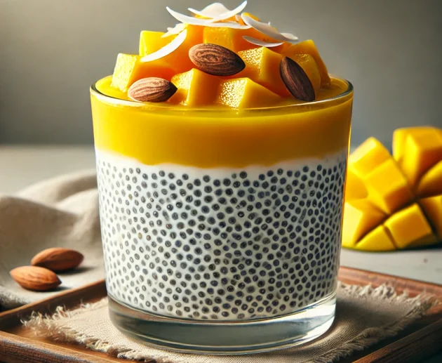 Bowl de Chia Pudding & Mangue Fraîche