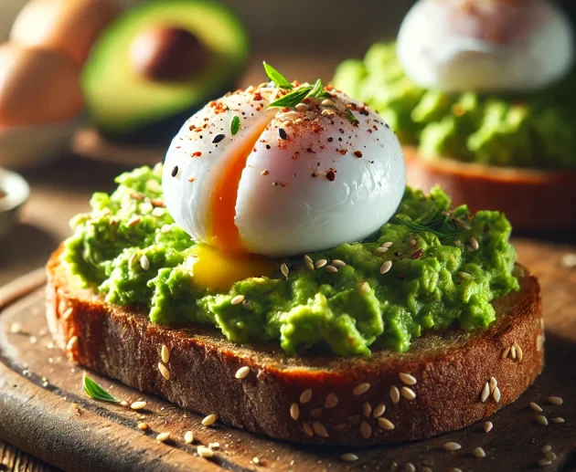 Tartine Avocat & Œuf Poché