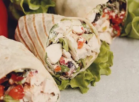 Wrap Poulet César : Un