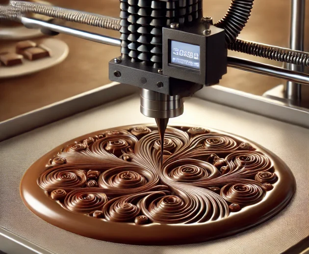La Révolution du Chocolat Imprimé en 3D : Quand la Technologie Sublime la Gourmandise
