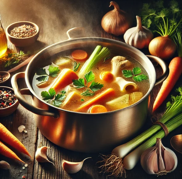 Le Retour du Bouillon Maison : Un Remède et un Plat Réconfortant